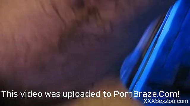 Weird and interesting sex action with a wild beast