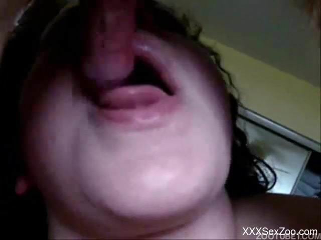 Busty mature amazing amateur dog porn in home video zoophilia