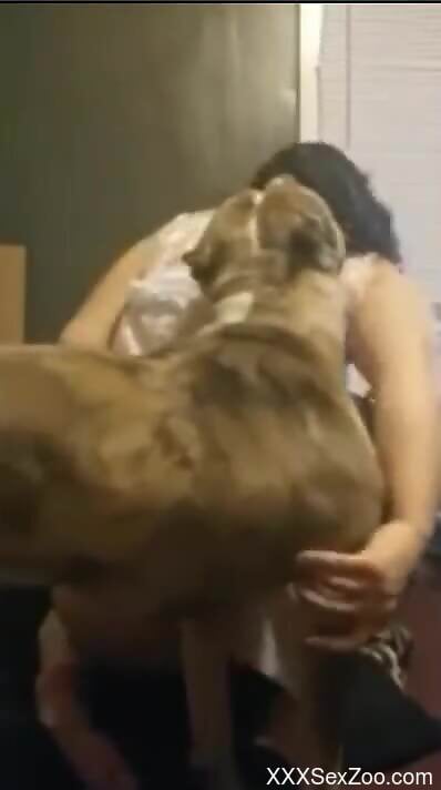 Brilliant fuckfest with a brunette super slut