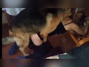 Milly's Dirty Dog Sex - German Shepherd Frenzy