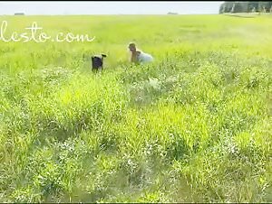 Woman and Dog: A Bestial Encounter in the Woods