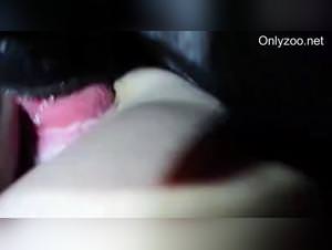 Wife ravaged by dog, knotting her tight