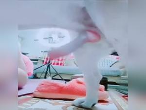 Chinese girl, pink knot, explicit fantasy