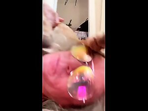 Intimate life of MILF and her dog