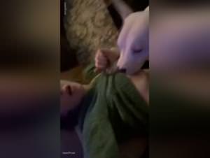 Cheating with my dog while bf sleeps, k9 porn