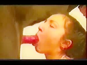 Transformation into a zoophilic nymphomaniac - Shocking retro video