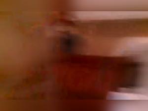 Slut fucks her dog brutally