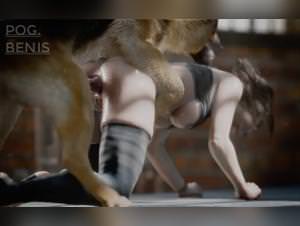 Dog fucking animation explicit 3d