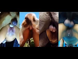 Free beastiality movies: bitch pussies always ready (edited) with dog blow job and creampie