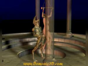 Dog Licks Woman Pussy