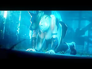 Harley Quinn in a beastly adventure