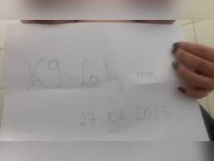 Slut baising a dog, extreme porn