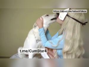Zoophilia: Dog fucks a slut