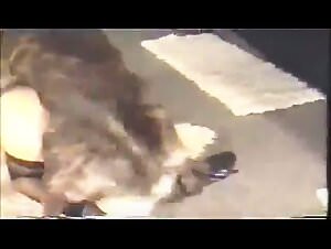 French amateur bbc : double girls & dog extreme