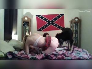 Teen sluts wild doggy action