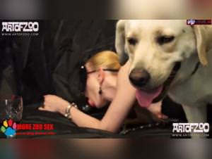 Blonde Slave Dog Sex Mask Part 1