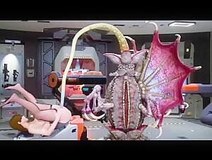 Drunk blonde indulges in bestiality with two dogs