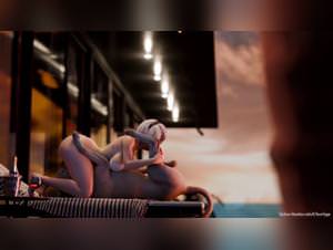 Woman Fucks Dog 3D Hentai