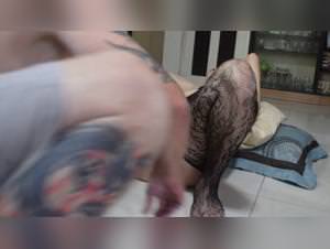 Dog Fucks Girl: First Time