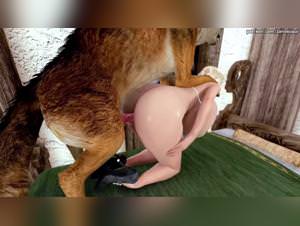 Wife Dog Fuck 3D Hentai
