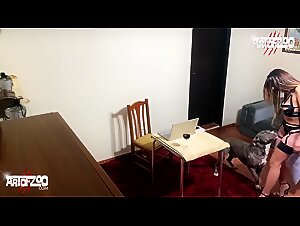 Hot animal porn with girl and dog: the life of Lola