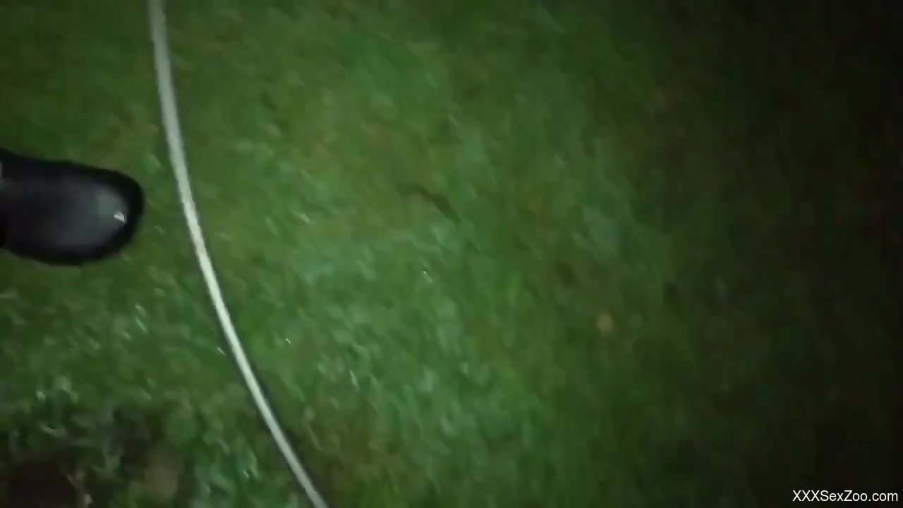 Dude with an uncut dick playing around with snails