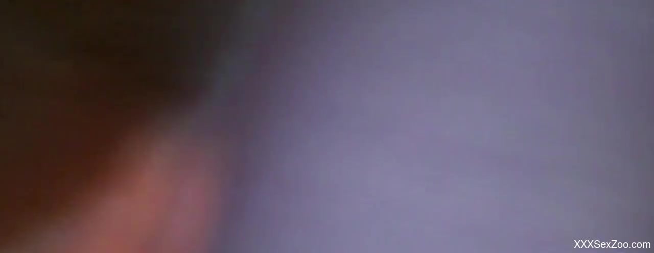 Big pussy animal getting fucked by a big assed zoophile