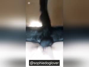 Extreme Dog Sex: 18 Year Old & Her Dog