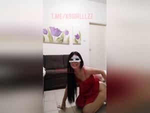 Red sex k9 girl: hardcore doggystyle action