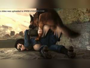 Bitch Fucked By Dog Hardcore