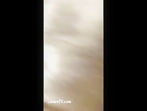 Female dog in heat in a zoophilia video