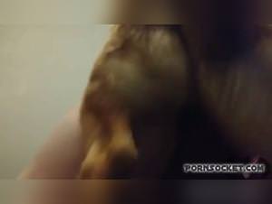 Goth Chick Doggy Style: Intense Bestiality Sex