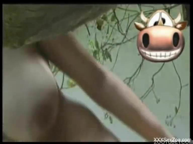 Good farm girl gives her horse a sweet blowjob in close-up