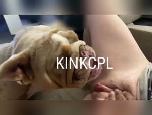 Girl Sucks Dog at the Zoo Tube