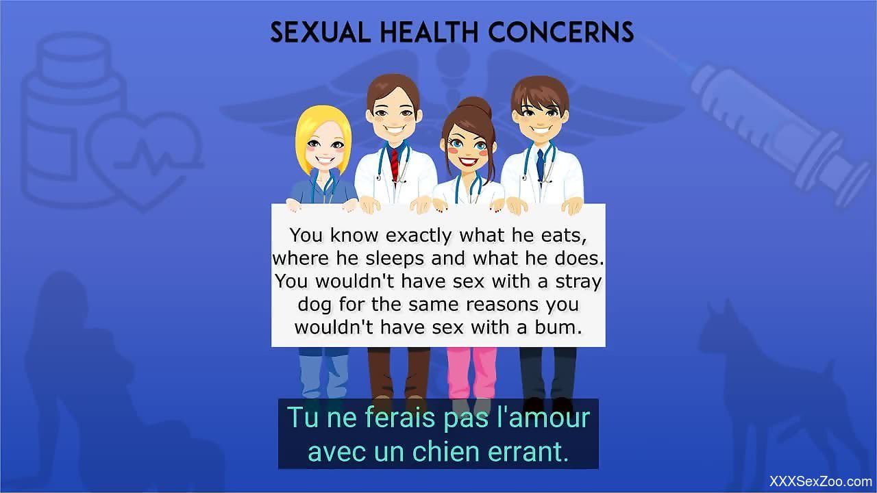 Educational video dealing with the best bestiality