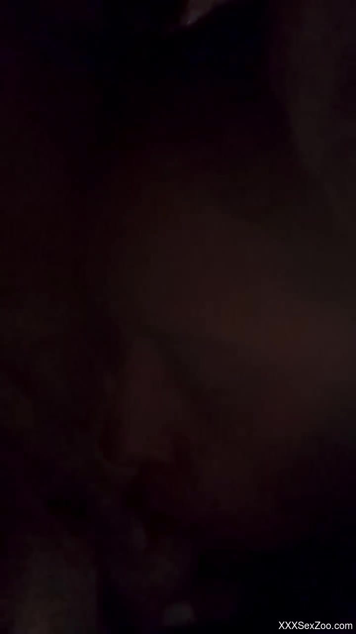 Nude midnight home zoophilia for a horny amateur