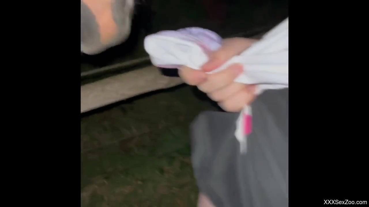 Hot guy is going to let this huge farm animal suck it