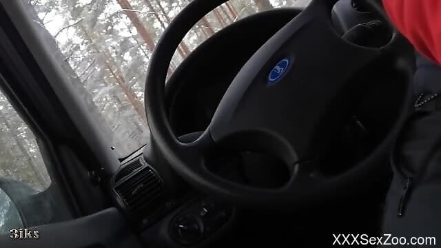 Amateur gets fucked by a furry animal in loud positions