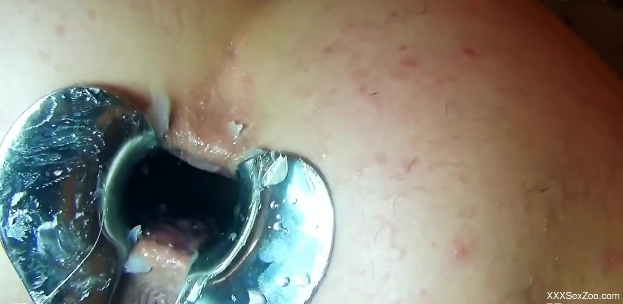 Wonderful gape scene with a really horny black beast